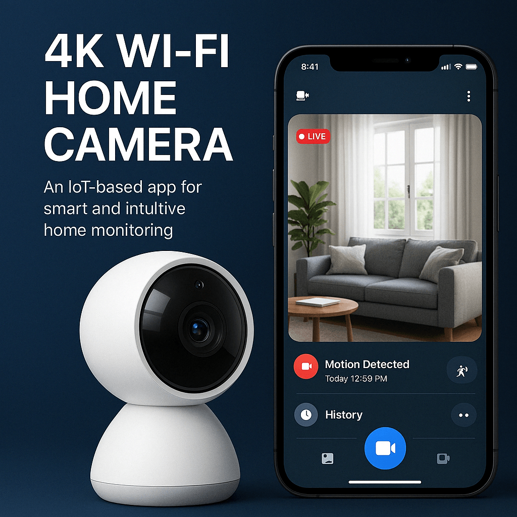 4K Wi-Fi 홈 카메라